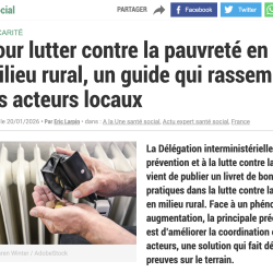 Newsletter du 29 janvier 2026 : Lutter contre l'isolement en milieu rural